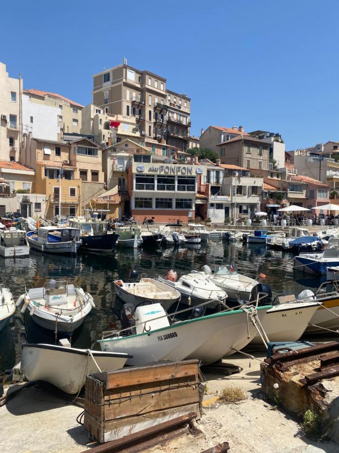 Appartamento Le Cabanon Du Vallon Des Auffes Marsiglia Esterno foto
